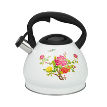 Tetera de acero inoxidable de alta calidad de 2,7 L que silba